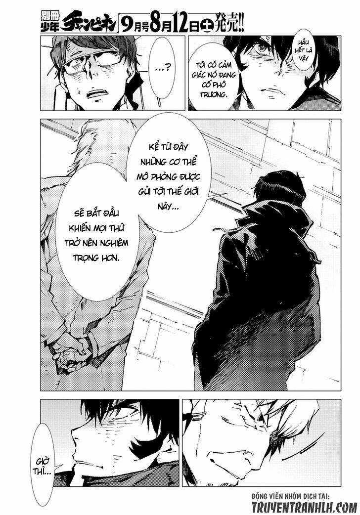 Getter Robo Devolution: Uchuu Saigo no 3-punkan Chapter 19 trang 9