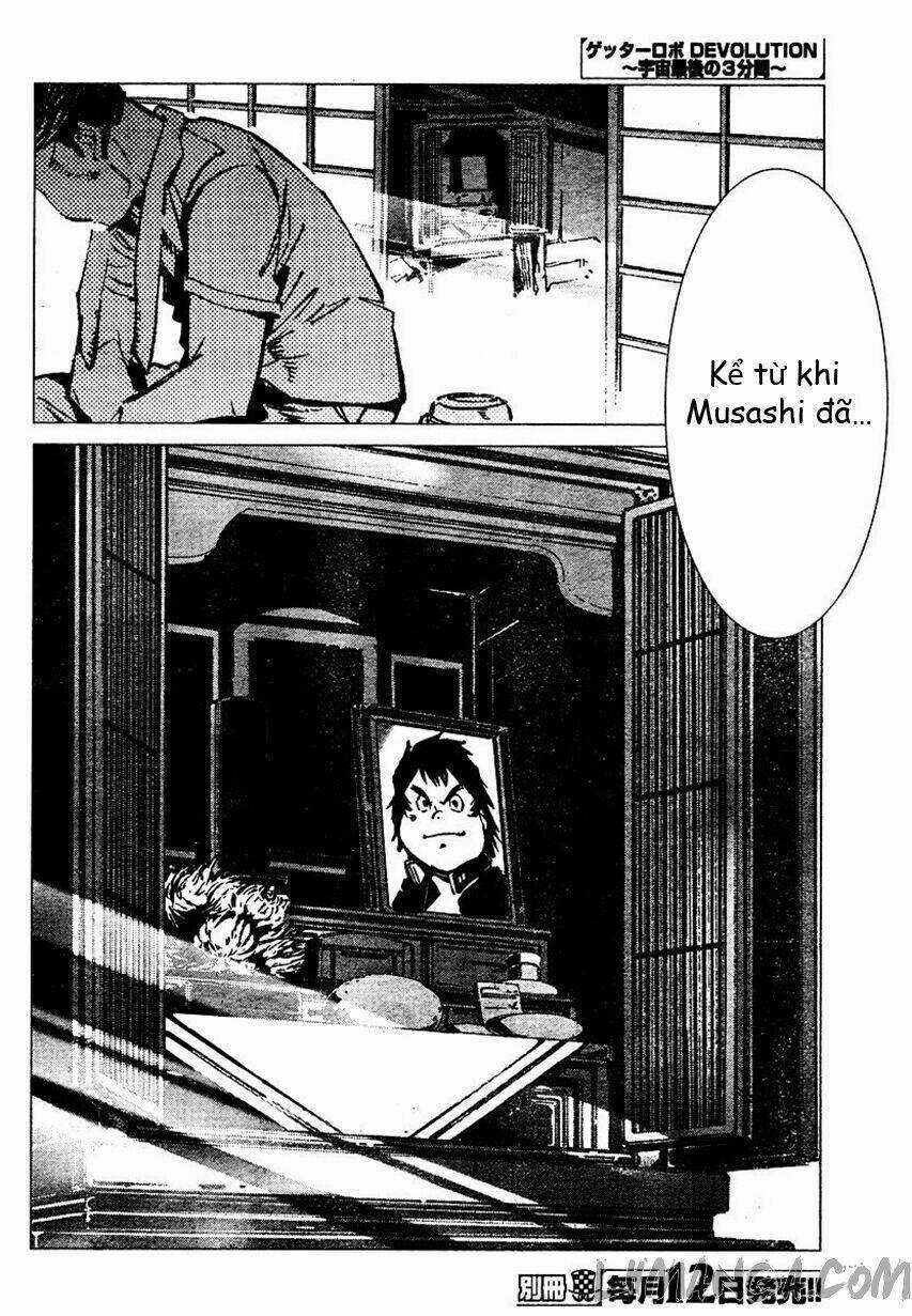 Getter Robo Devolution: Uchuu Saigo no 3-punkan Chapter 3 trang 24