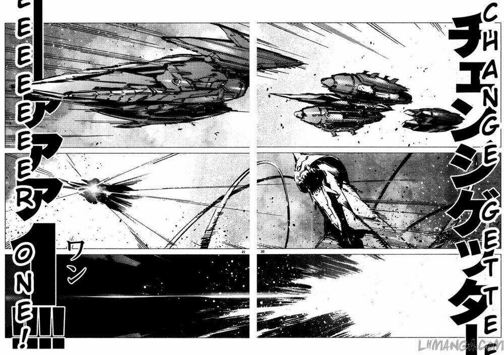 Getter Robo Devolution: Uchuu Saigo no 3-punkan Chapter 4 trang 20