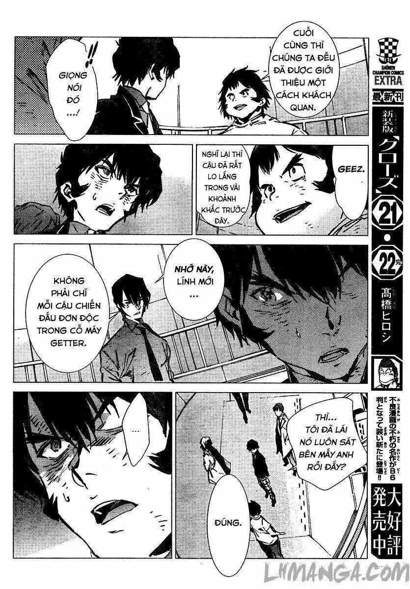 Getter Robo Devolution: Uchuu Saigo no 3-punkan Chapter 5 trang 18