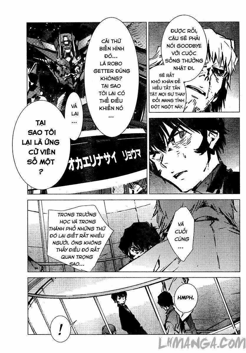 Getter Robo Devolution: Uchuu Saigo no 3-punkan Chapter 5 trang 19