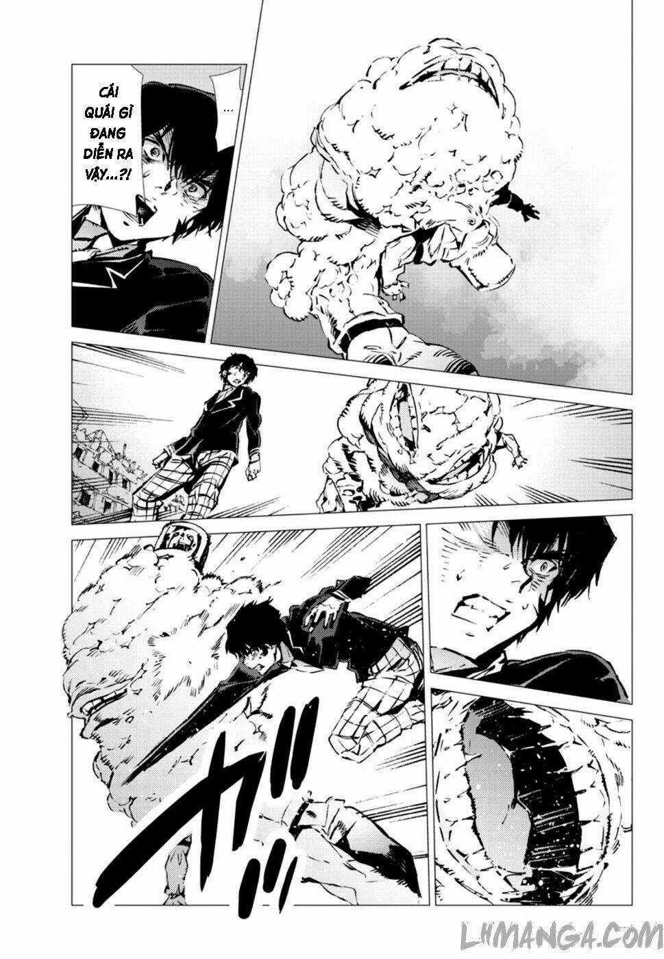 Getter Robo Devolution: Uchuu Saigo no 3-punkan Chapter 6 trang 18