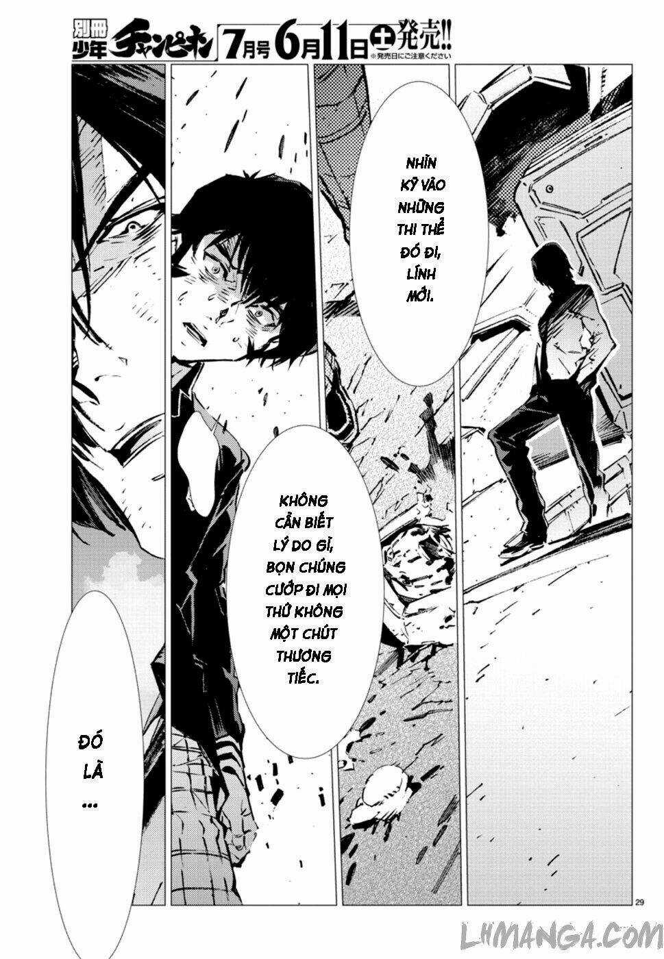 Getter Robo Devolution: Uchuu Saigo no 3-punkan Chapter 6 trang 27