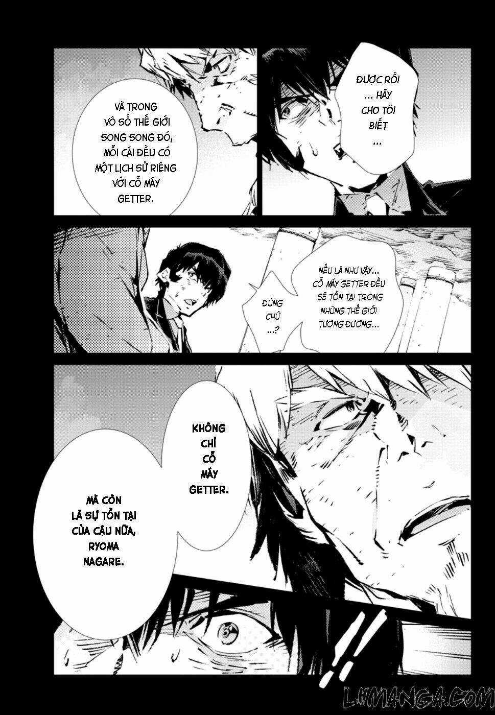 Getter Robo Devolution: Uchuu Saigo no 3-punkan Chapter 6 trang 6