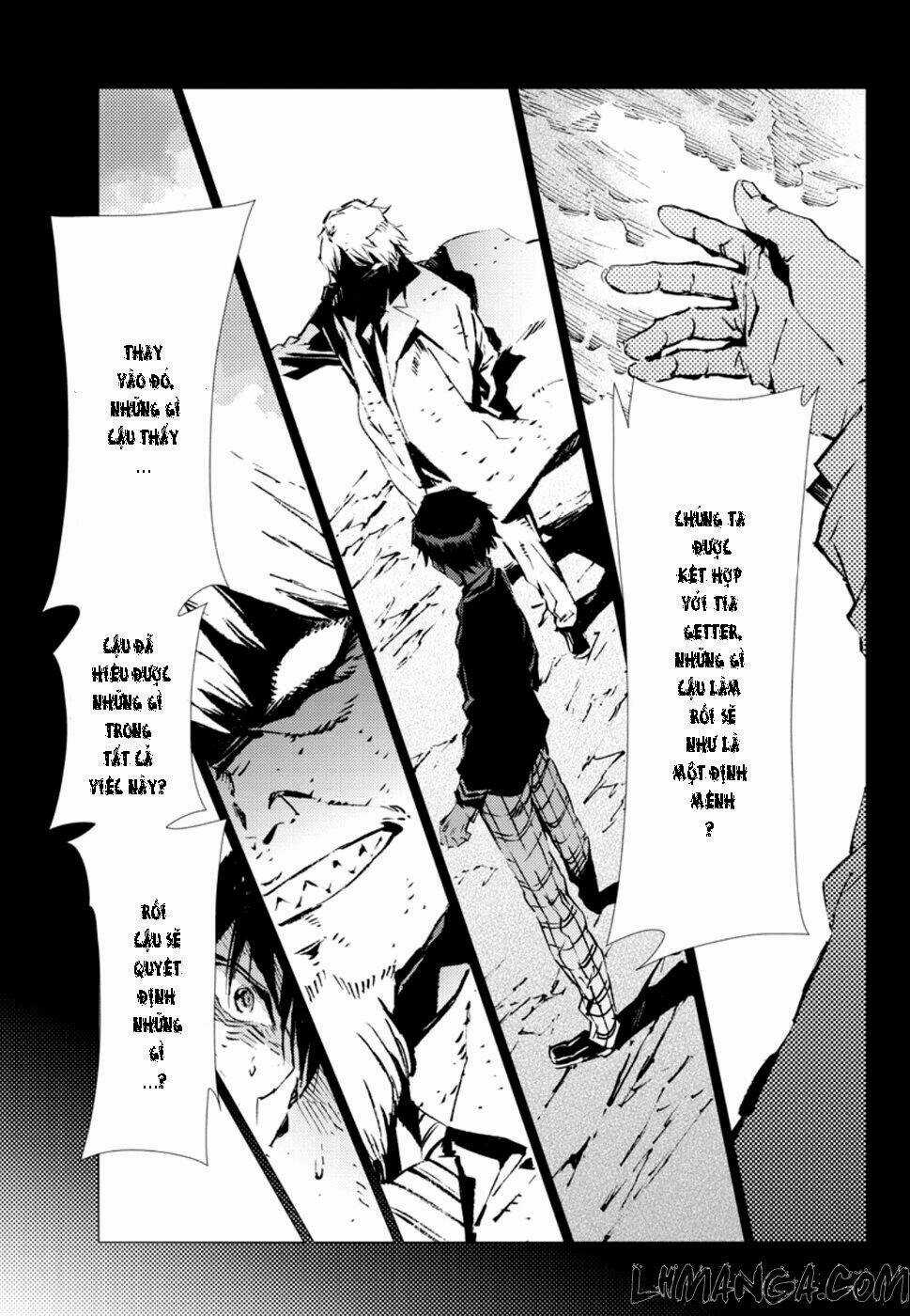 Getter Robo Devolution: Uchuu Saigo no 3-punkan Chapter 6 trang 8