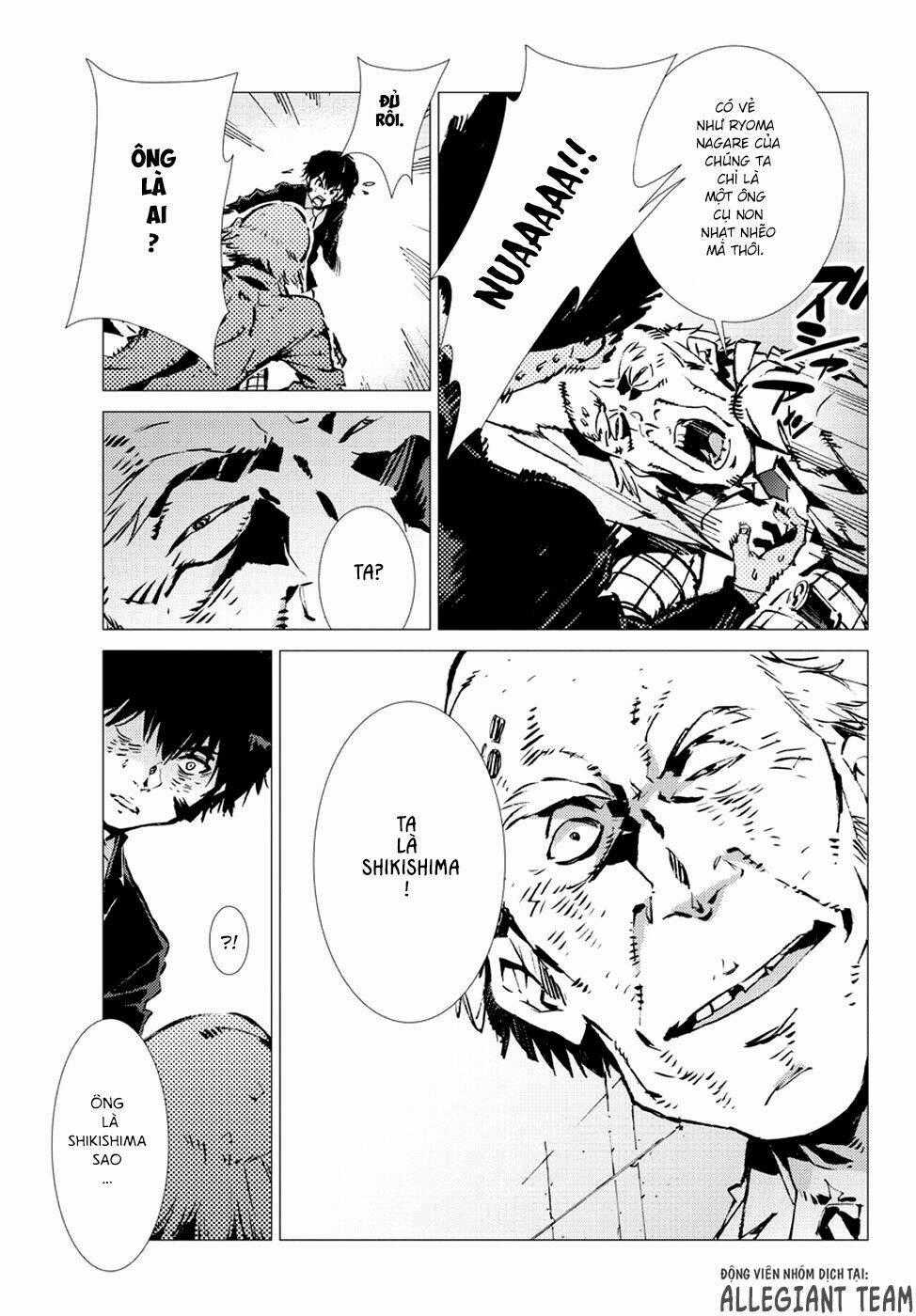 Getter Robo Devolution: Uchuu Saigo no 3-punkan Chapter 7 trang 8