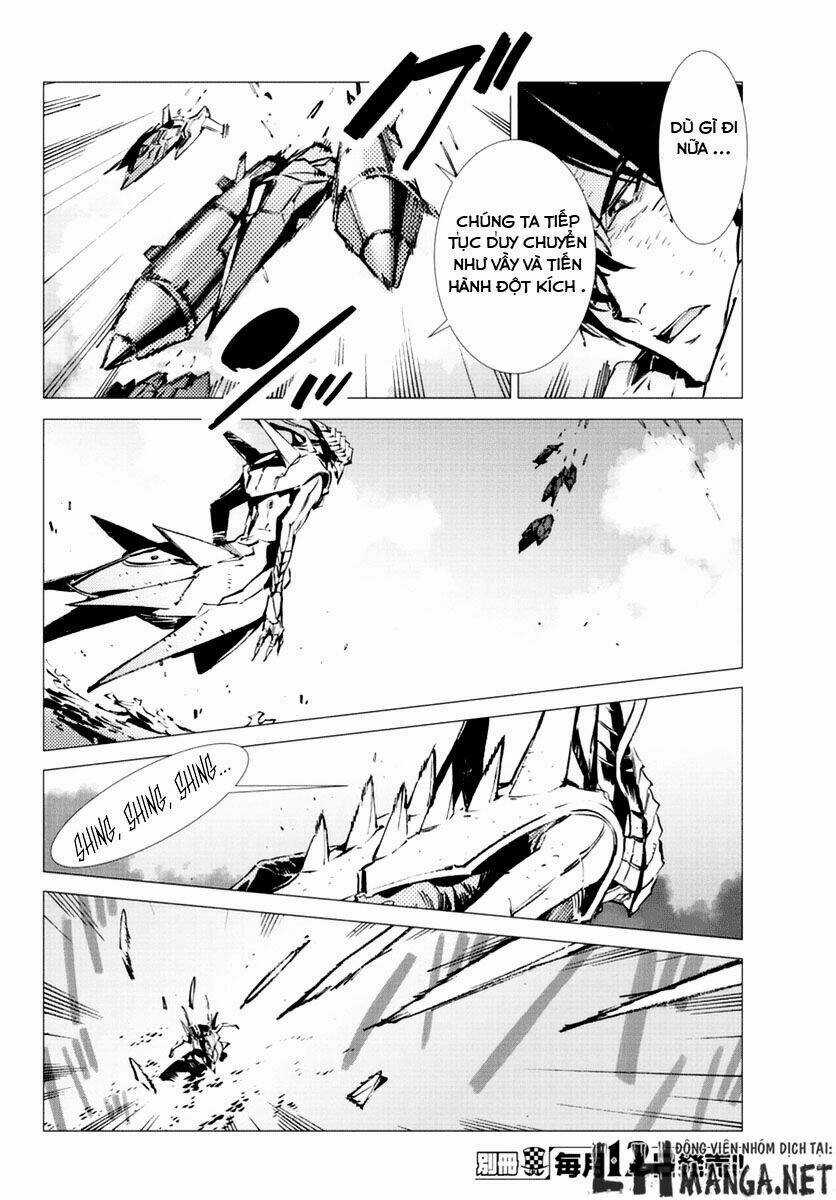 Getter Robo Devolution: Uchuu Saigo no 3-punkan Chapter 9 trang 14