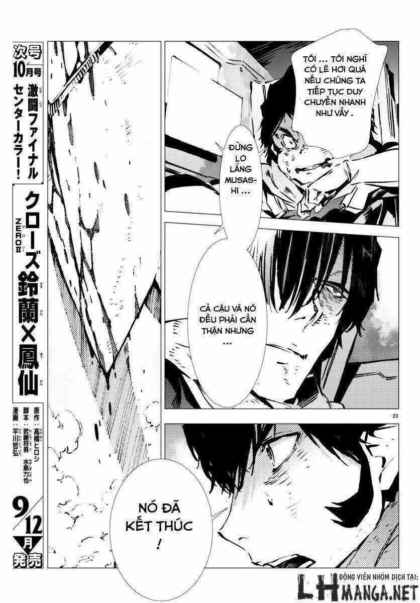 Getter Robo Devolution: Uchuu Saigo no 3-punkan Chapter 9 trang 20