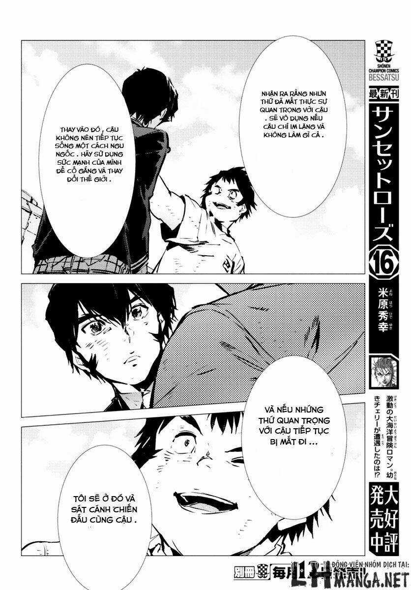 Getter Robo Devolution: Uchuu Saigo no 3-punkan Chapter 9 trang 8