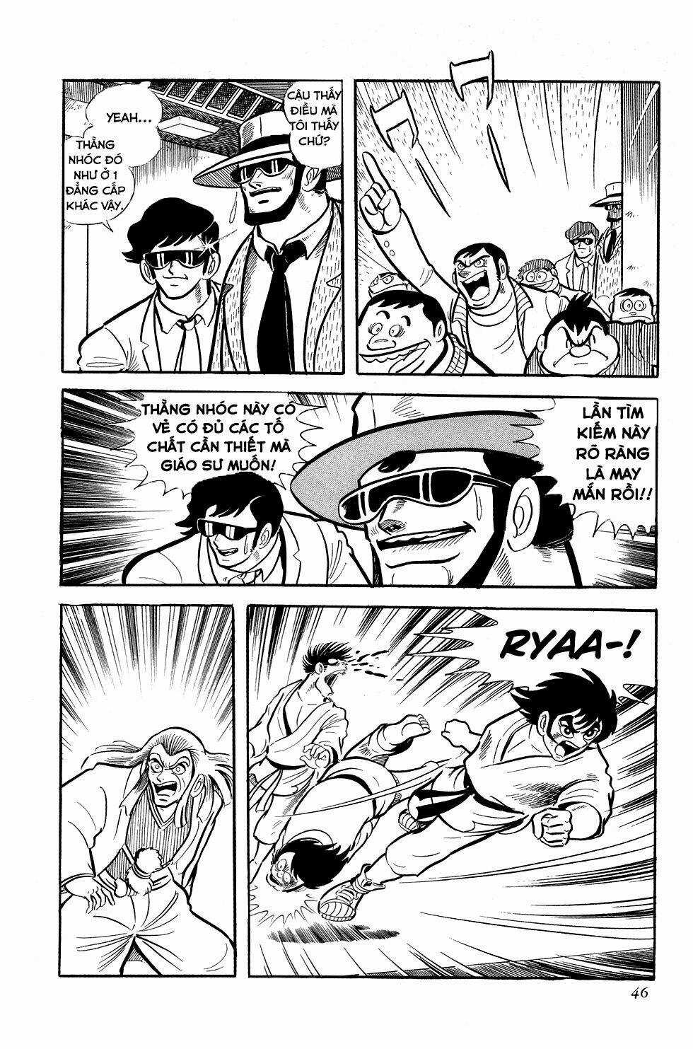 Getter Robo Chapter 1 trang 17