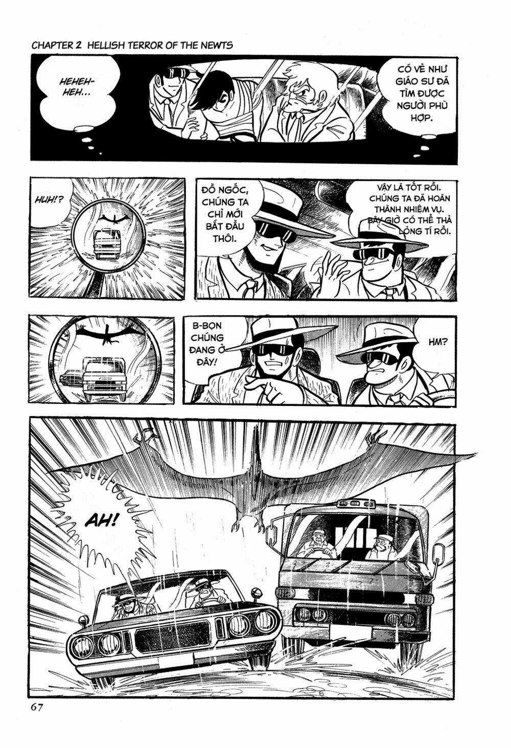 Getter Robo Chapter 1 trang 38