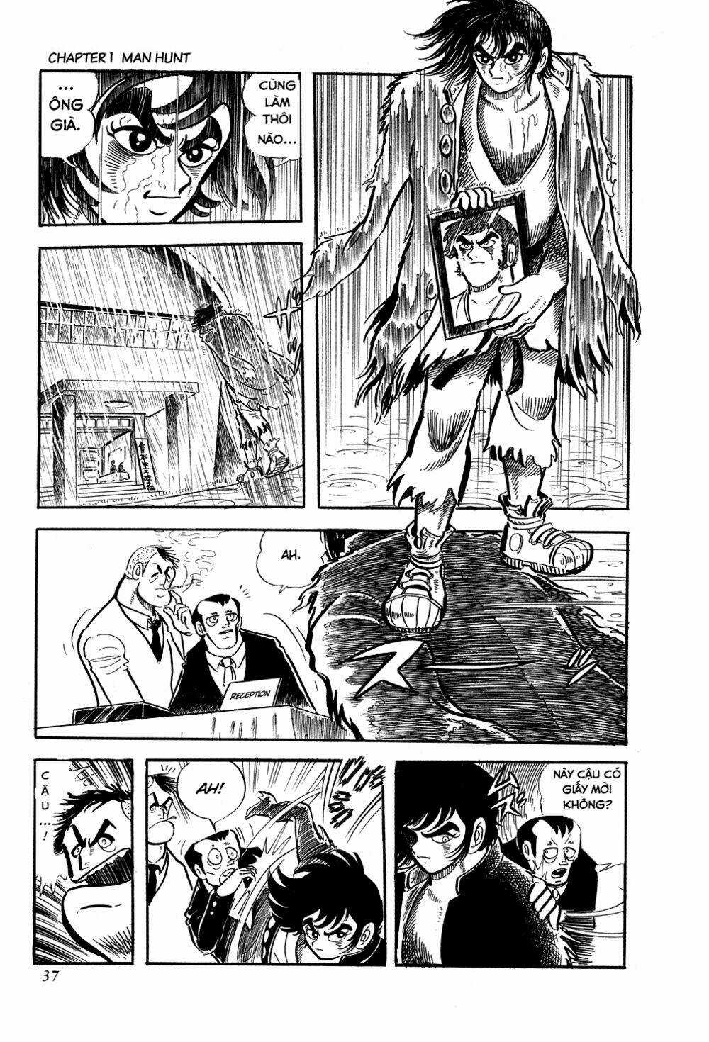 Getter Robo Chapter 1 trang 8