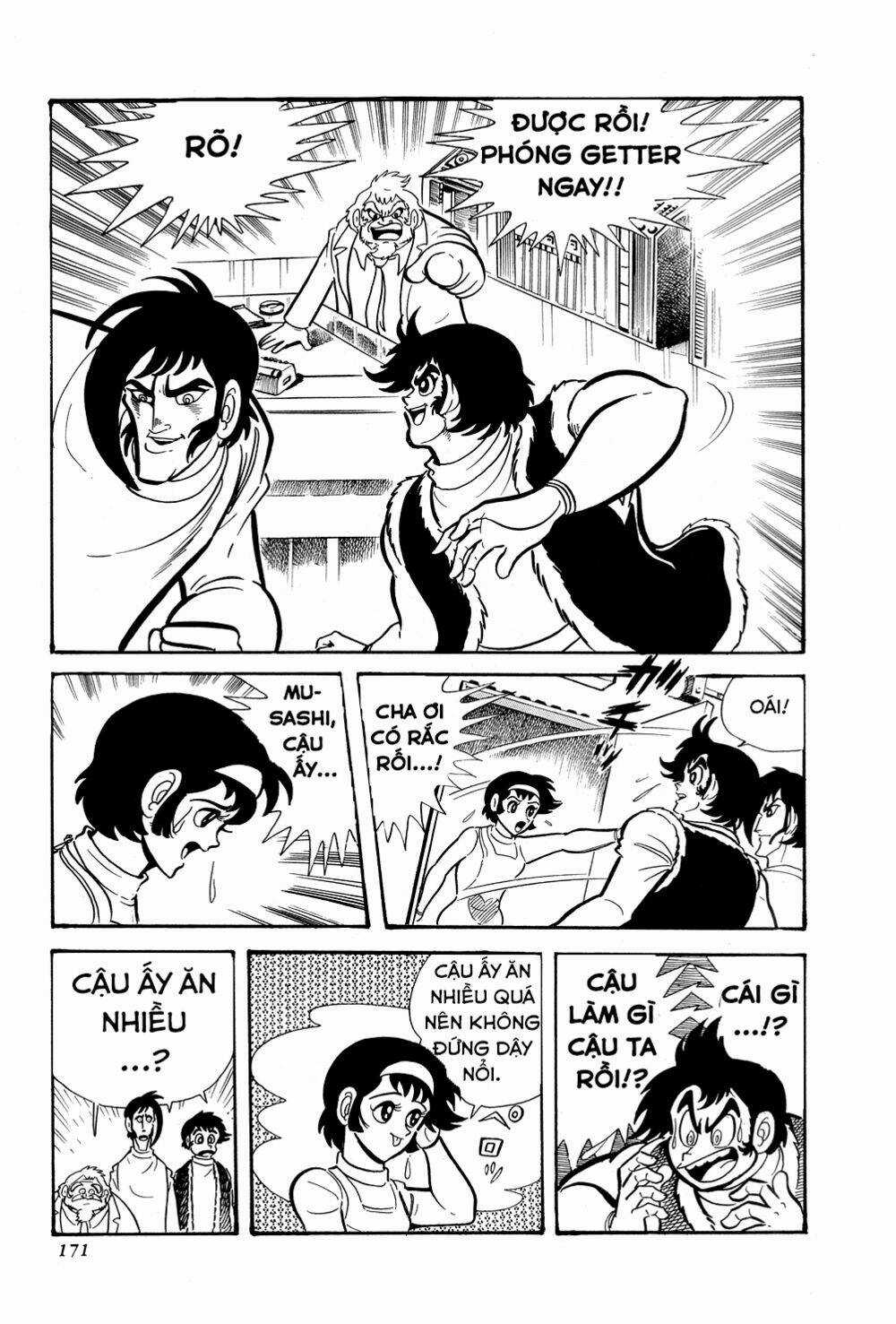 Getter Robo Chapter 10 trang 11