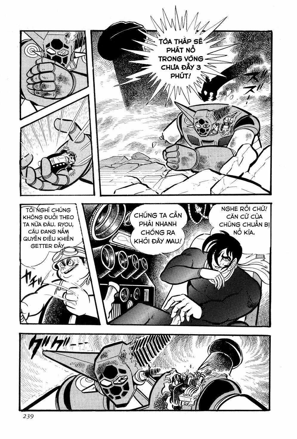Getter Robo Chapter 10 trang 79