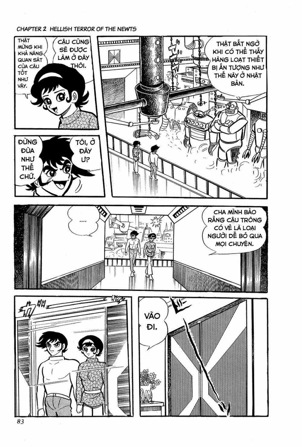 Getter Robo Chapter 2 trang 12