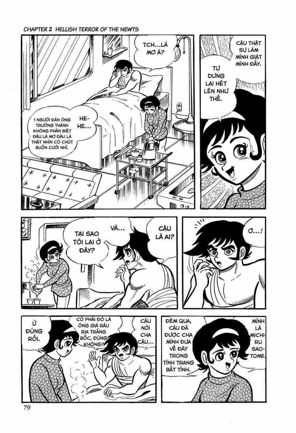 Getter Robo Chapter 2 trang 8