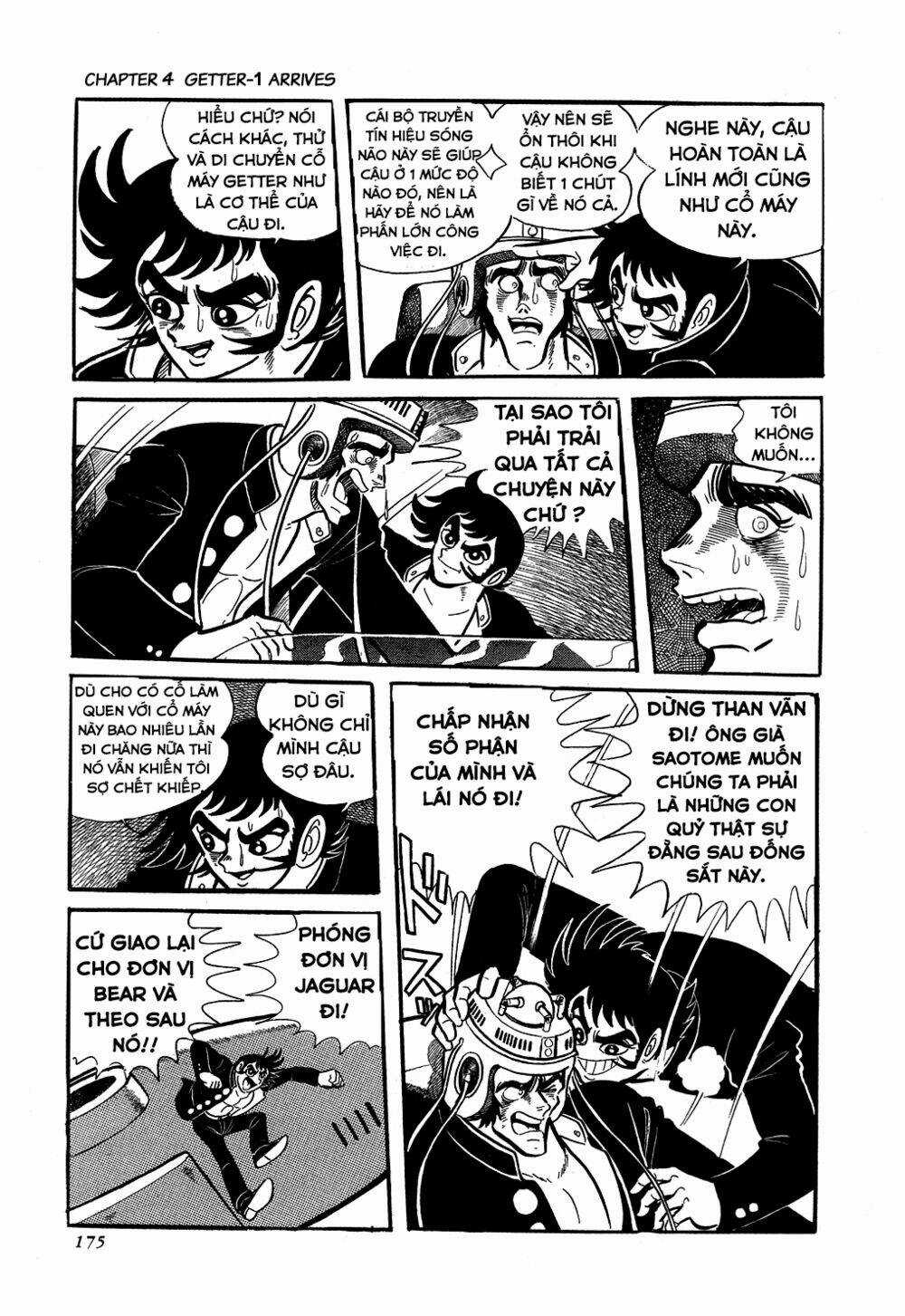 Getter Robo Chapter 4 trang 11