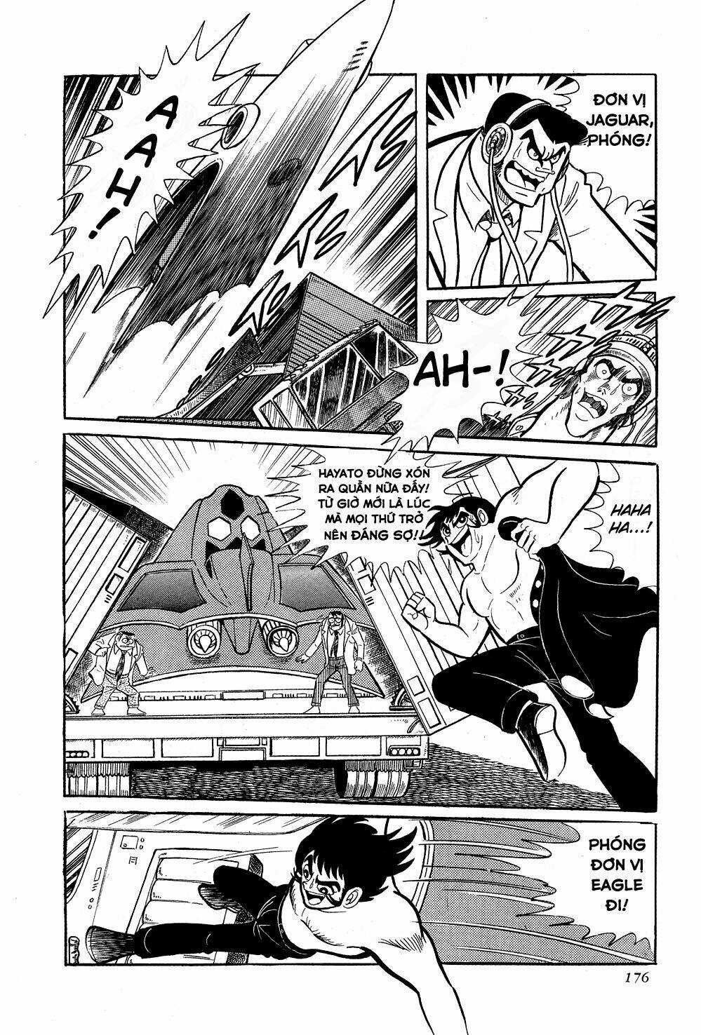 Getter Robo Chapter 4 trang 12