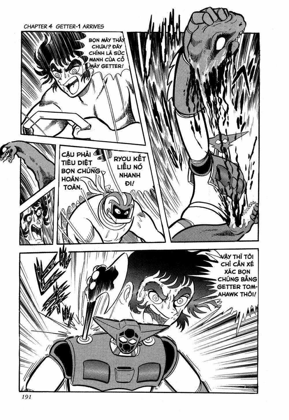 Getter Robo Chapter 4 trang 27