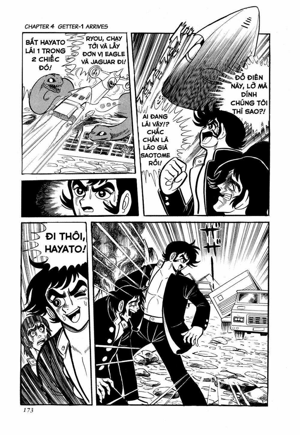 Getter Robo Chapter 4 trang 9