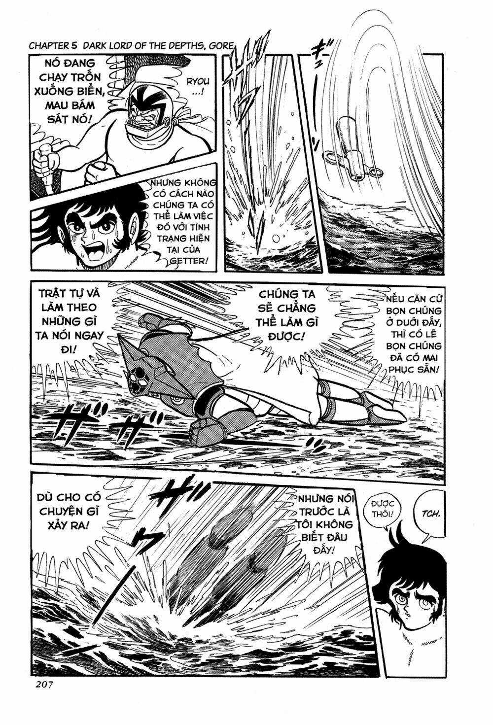 Getter Robo Chapter 5 trang 10