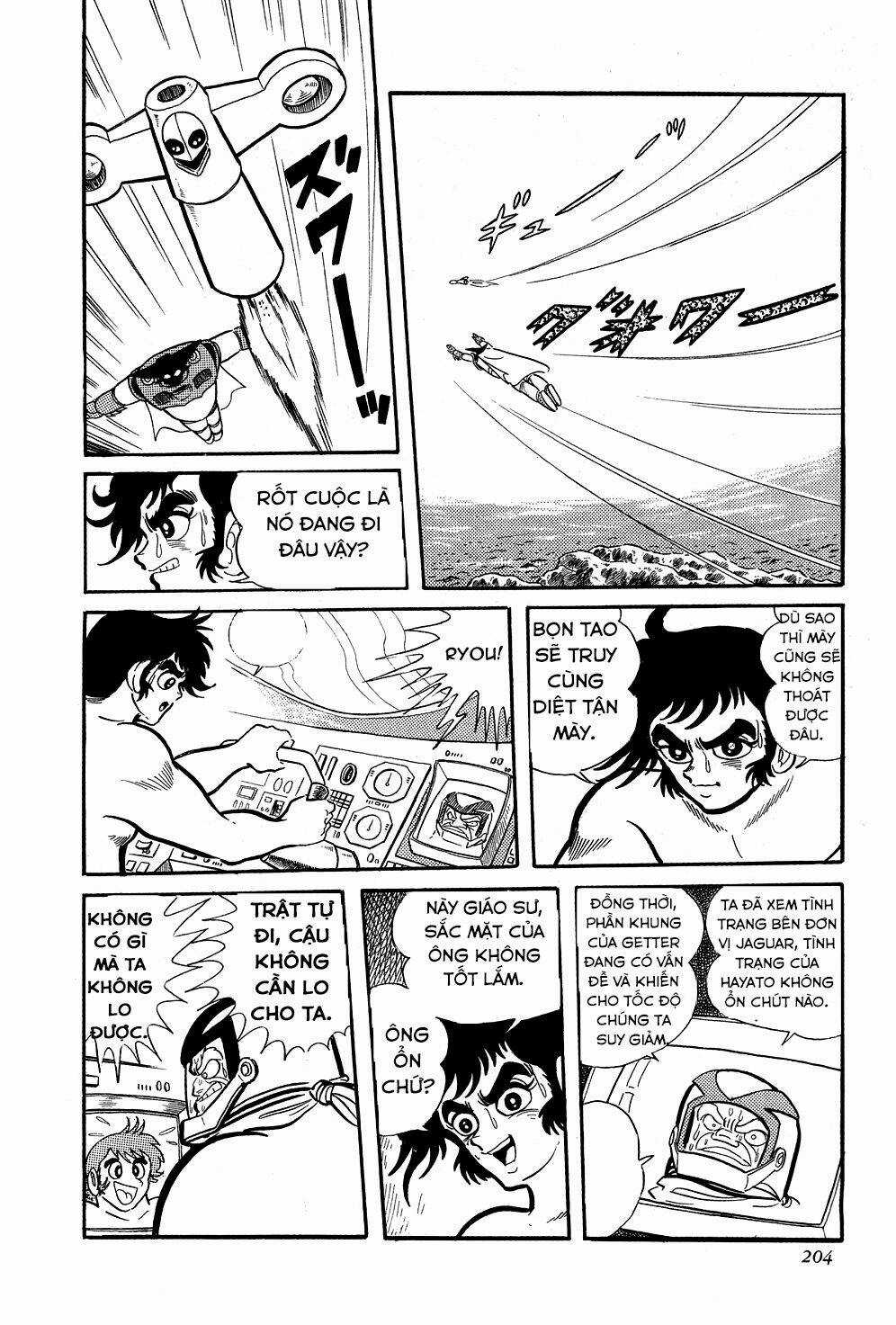 Getter Robo Chapter 5 trang 7
