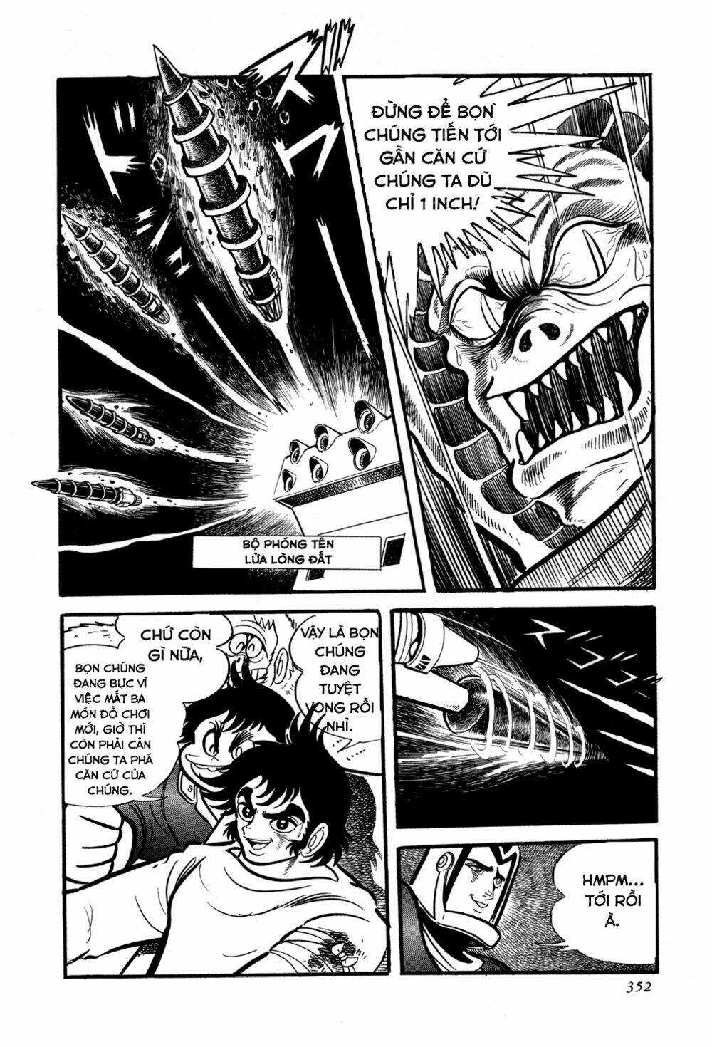 Getter Robo Chapter 6 trang 107