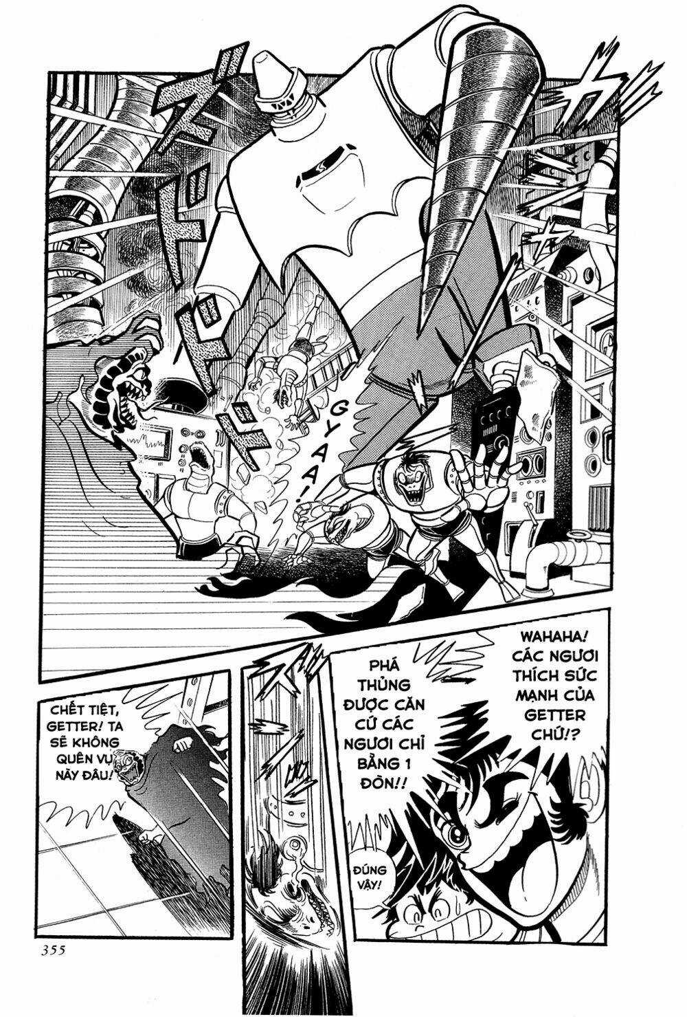 Getter Robo Chapter 6 trang 110