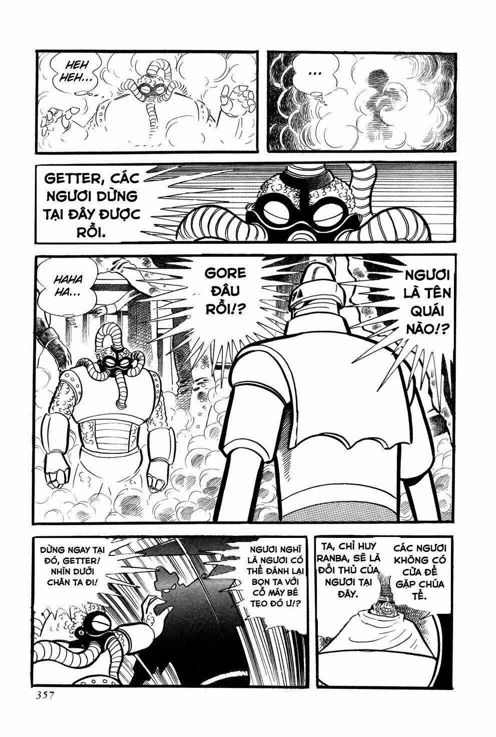 Getter Robo Chapter 6 trang 112