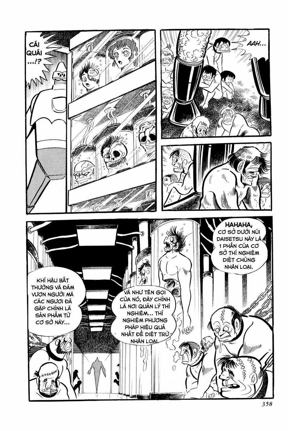 Getter Robo Chapter 6 trang 113