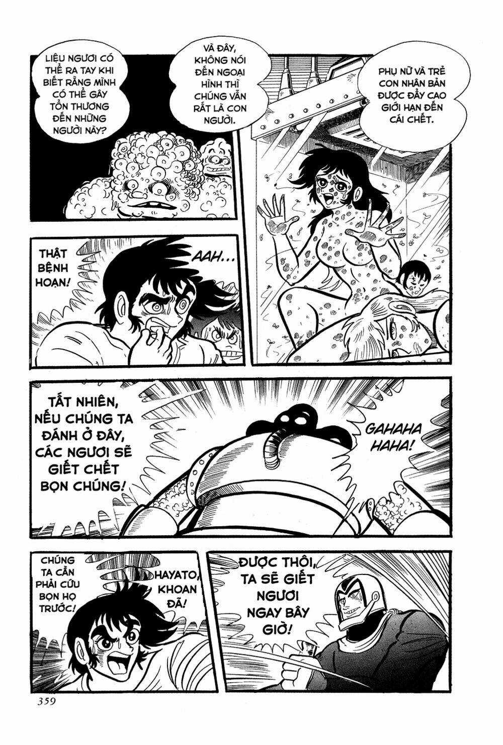 Getter Robo Chapter 6 trang 114