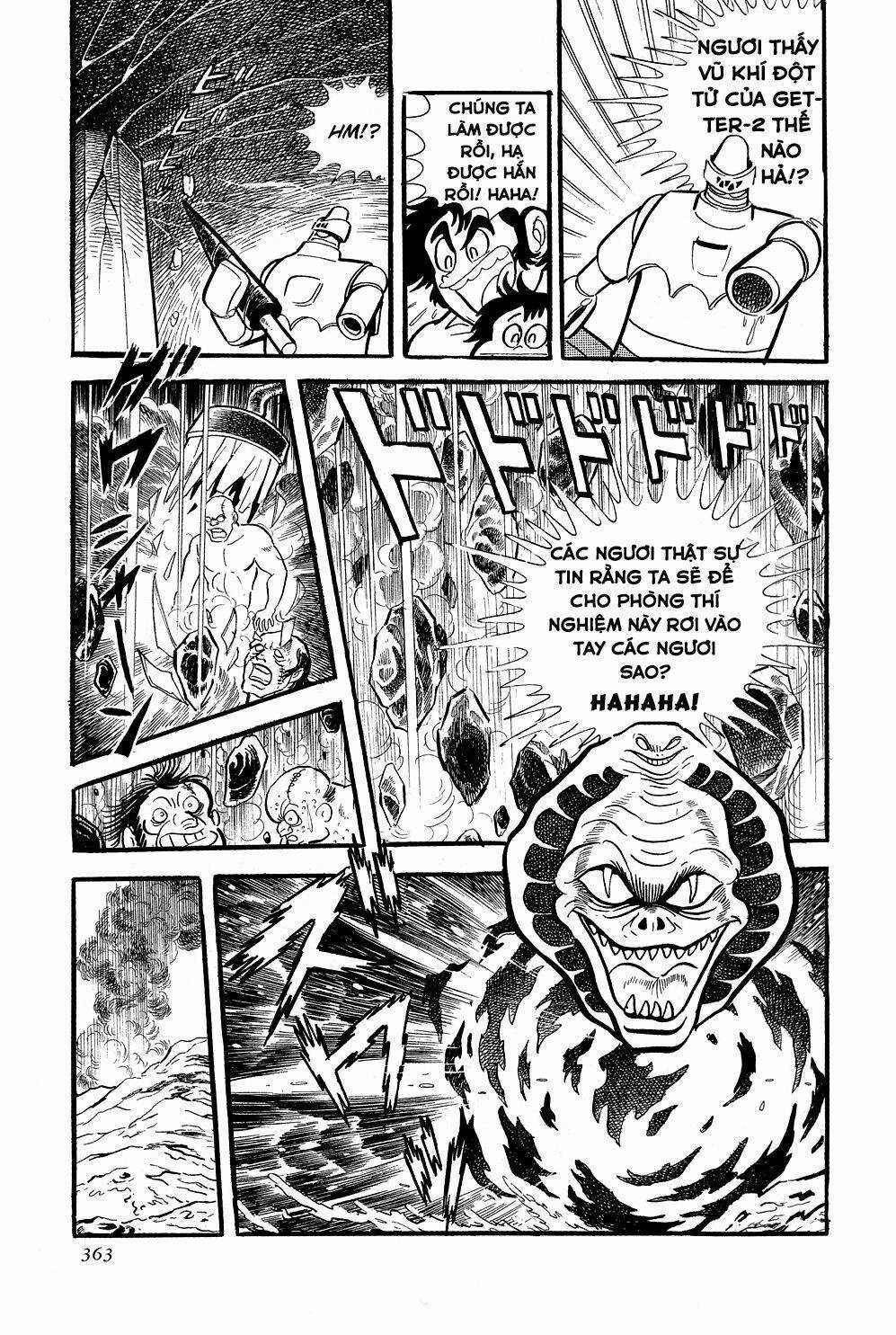 Getter Robo Chapter 6 trang 118