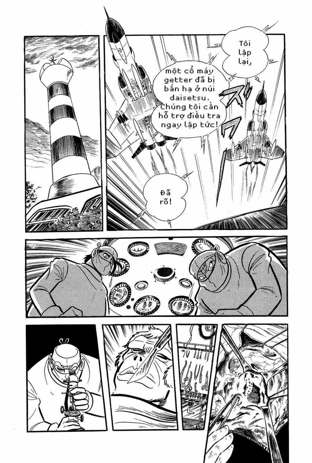 Getter Robo Chapter 6 trang 38