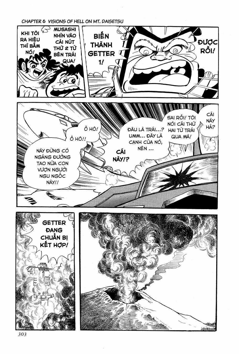 Getter Robo Chapter 6 trang 59