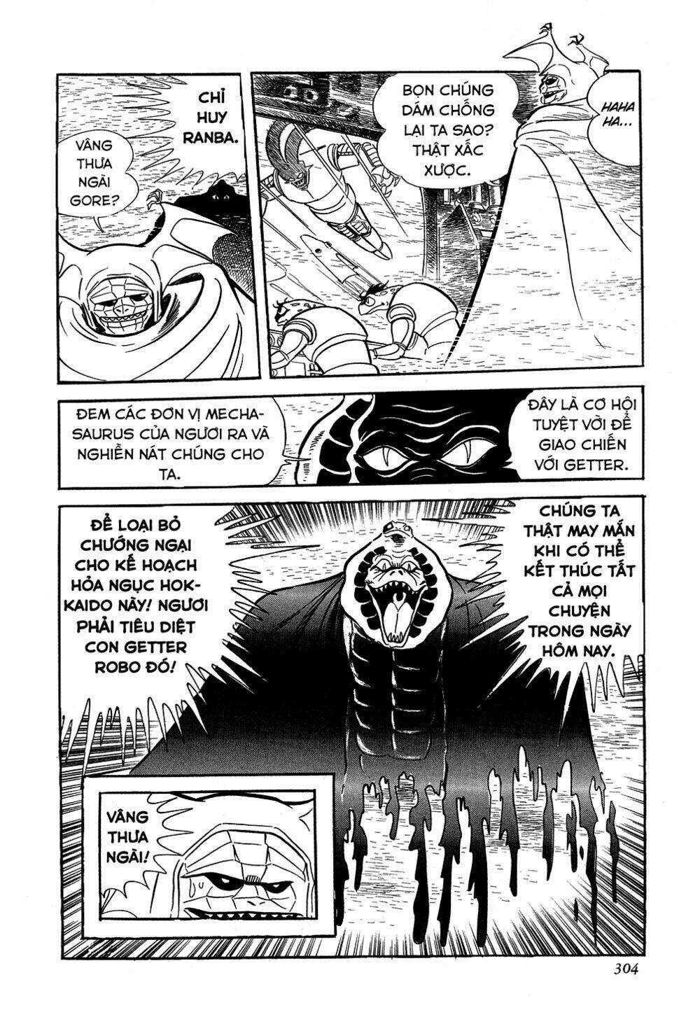Getter Robo Chapter 6 trang 60
