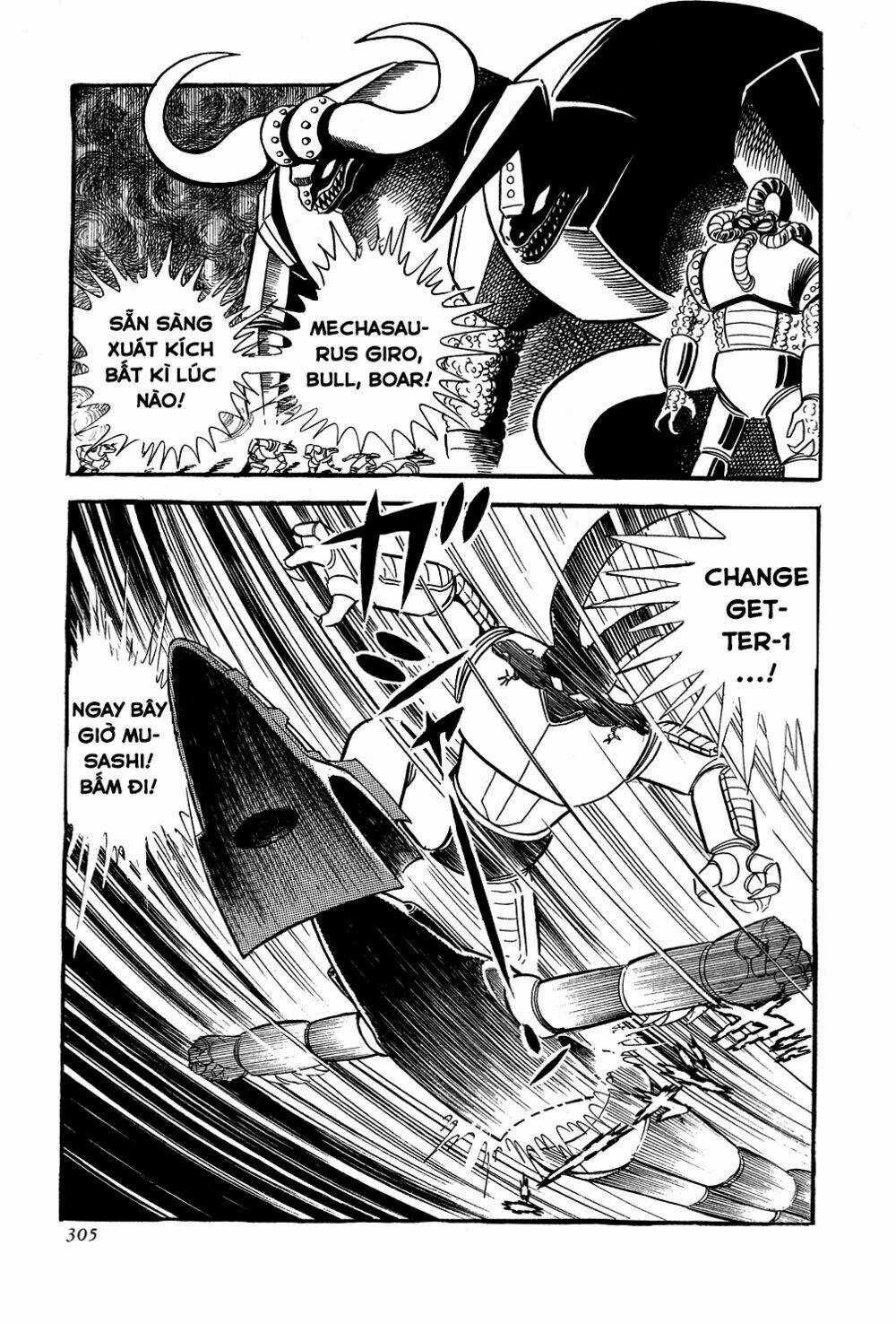 Getter Robo Chapter 6 trang 61