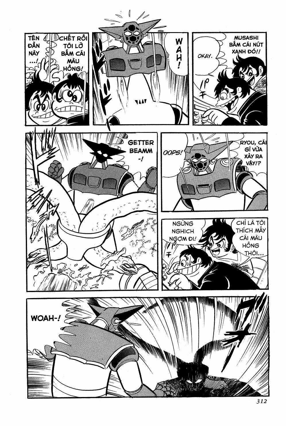 Getter Robo Chapter 6 trang 67