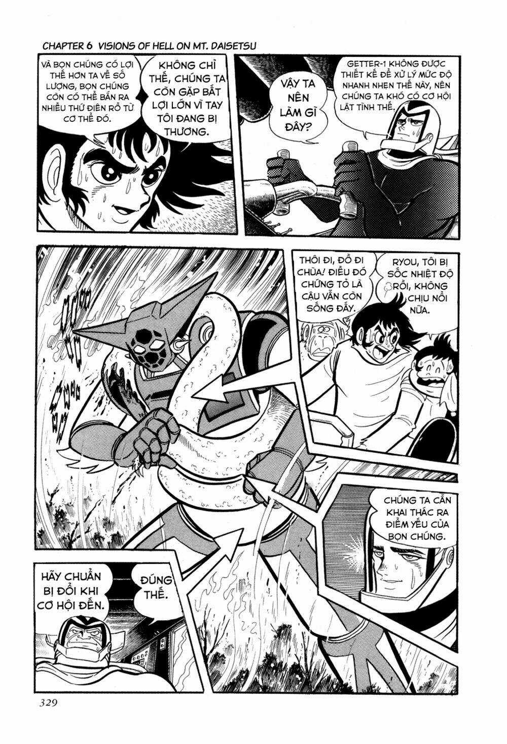 Getter Robo Chapter 6 trang 84