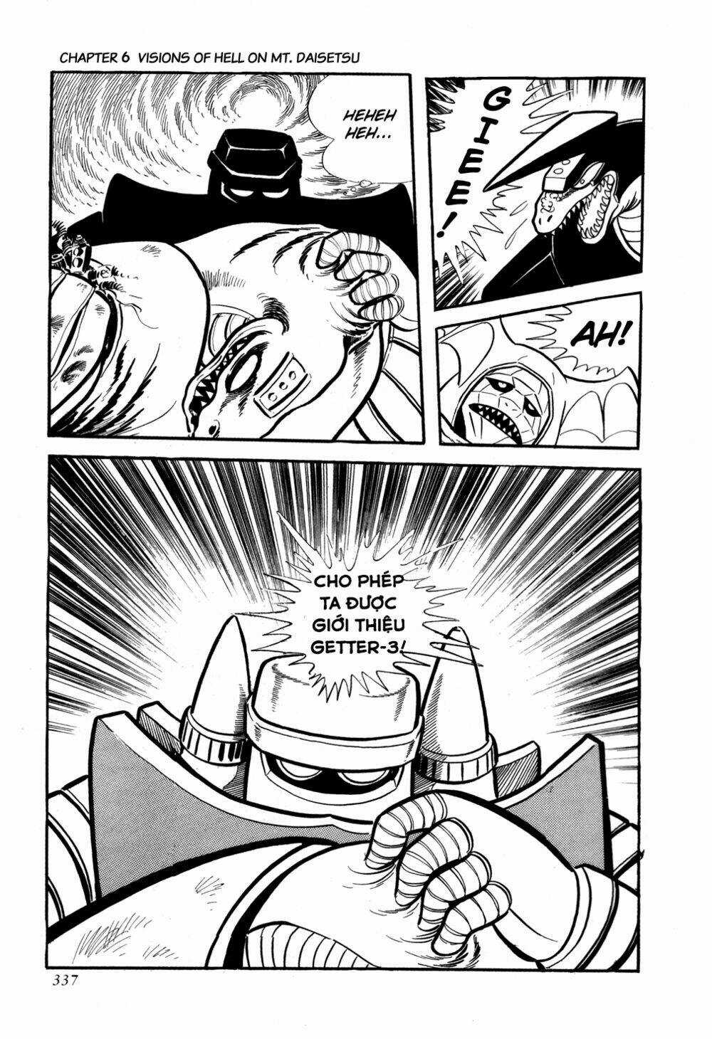 Getter Robo Chapter 6 trang 92