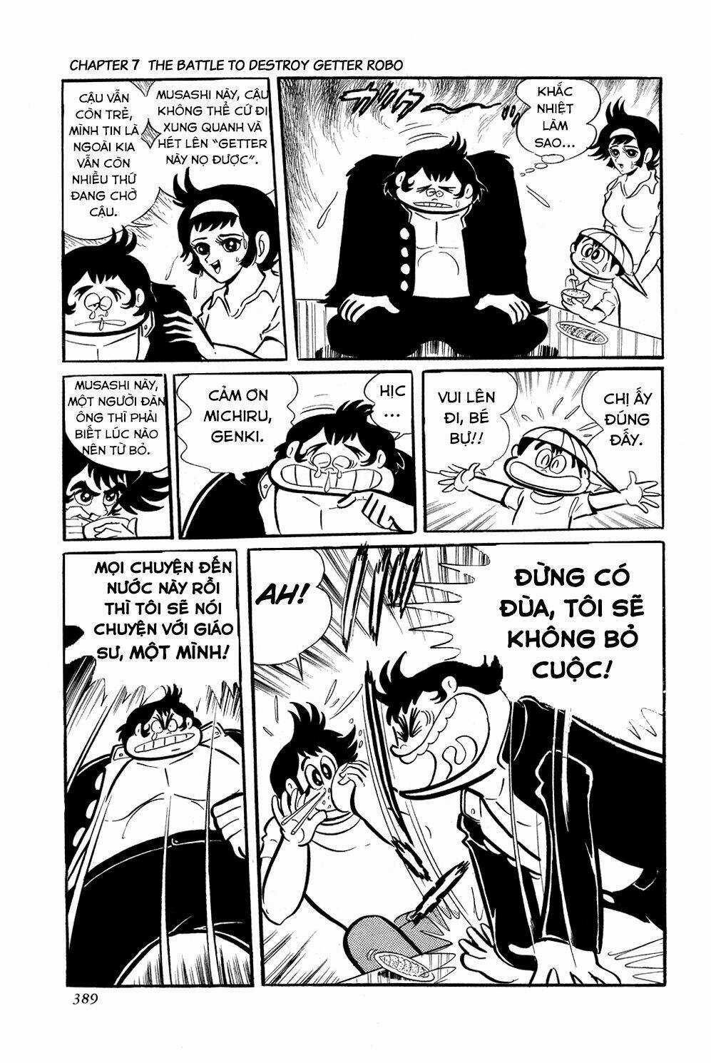 Getter Robo Chapter 7 trang 20