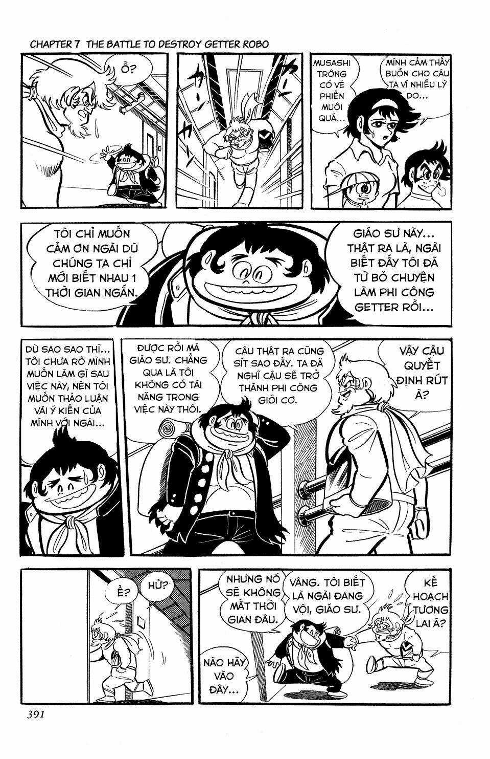 Getter Robo Chapter 7 trang 22