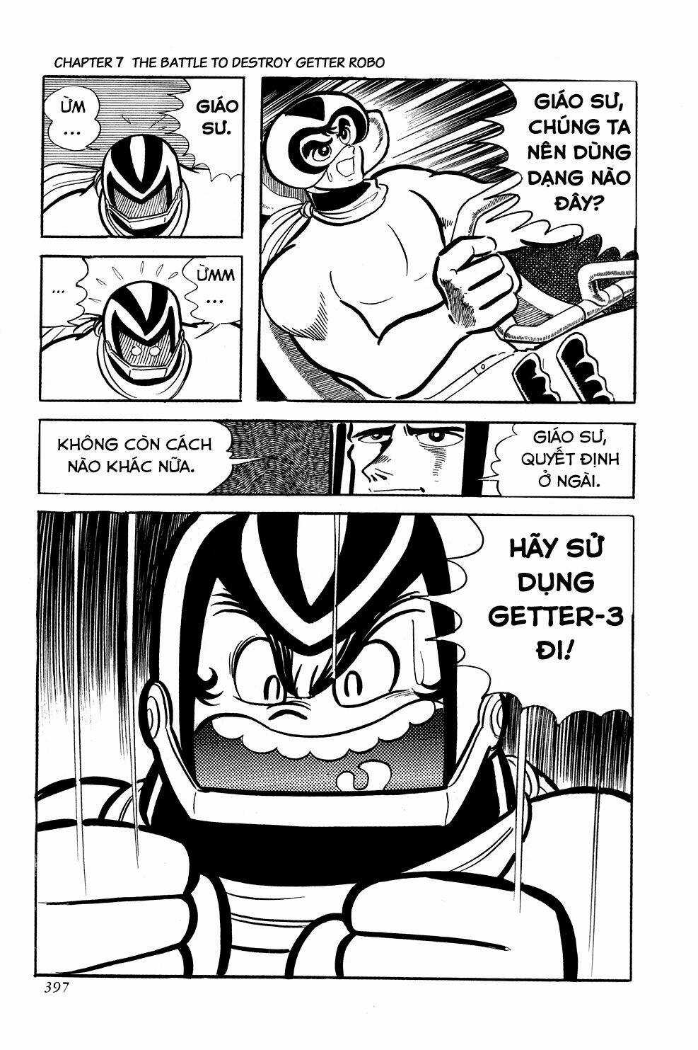 Getter Robo Chapter 7 trang 28
