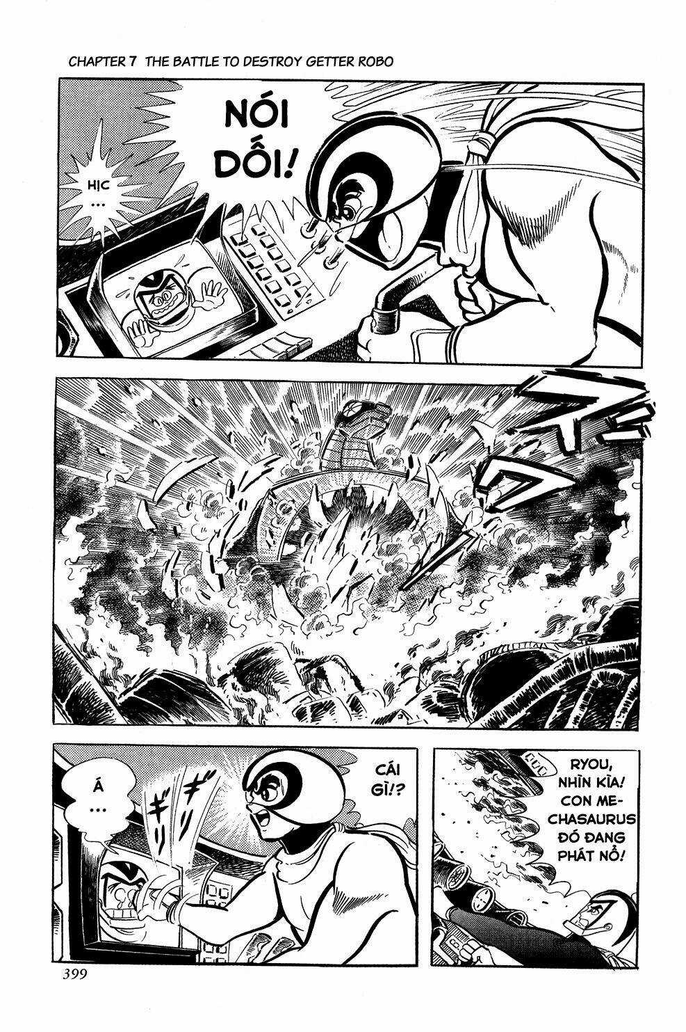Getter Robo Chapter 7 trang 30