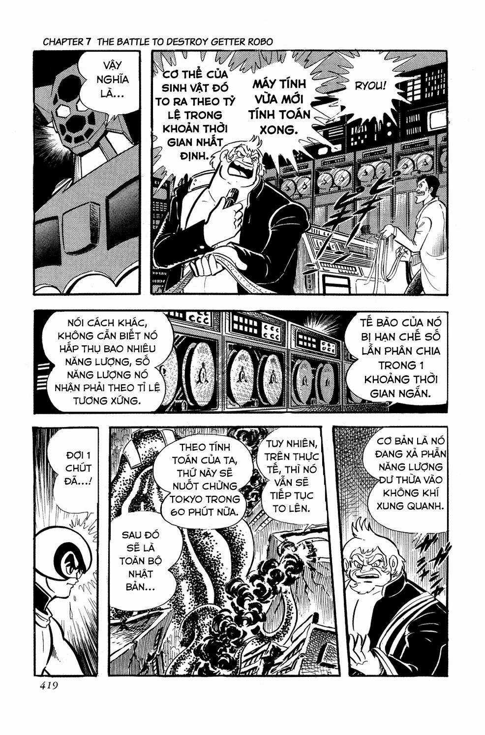 Getter Robo Chapter 7 trang 50