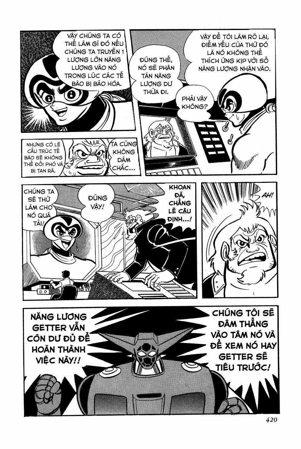 Getter Robo Chapter 7 trang 51