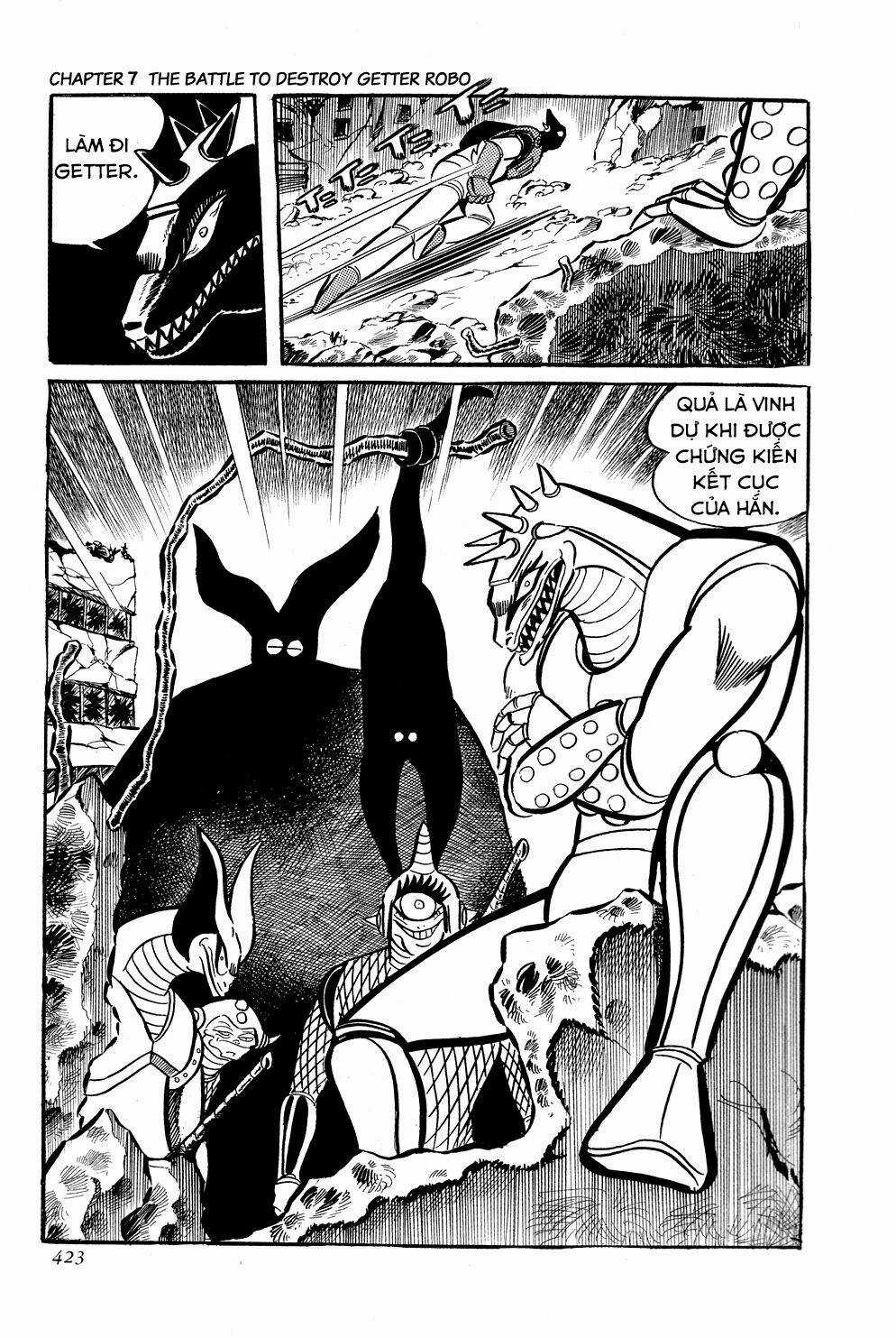 Getter Robo Chapter 7 trang 54