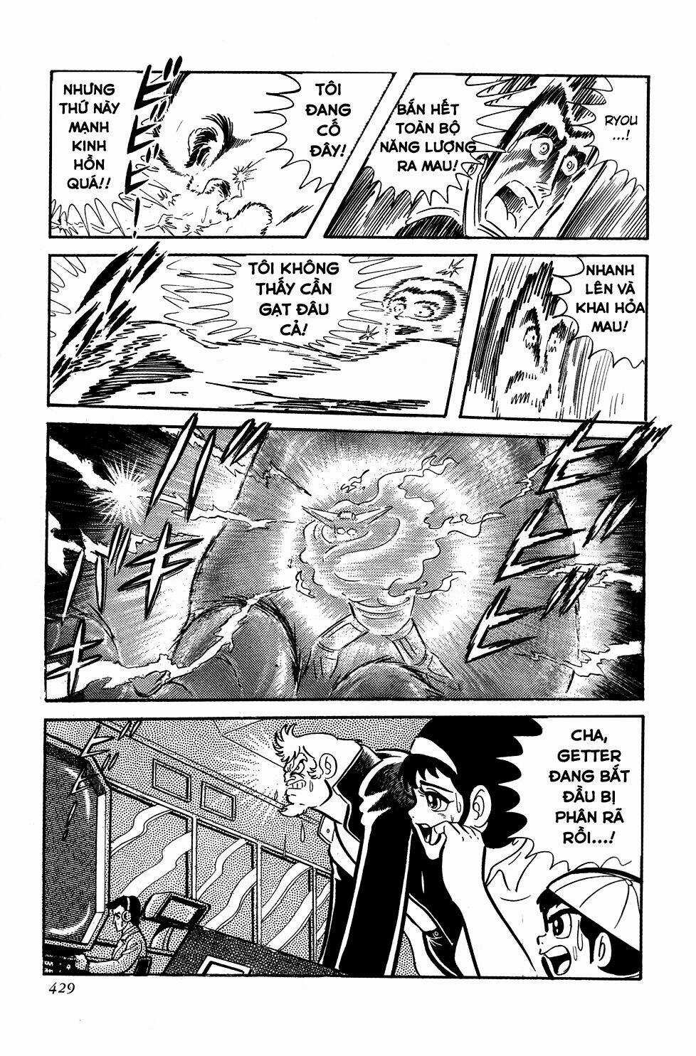 Getter Robo Chapter 7 trang 60