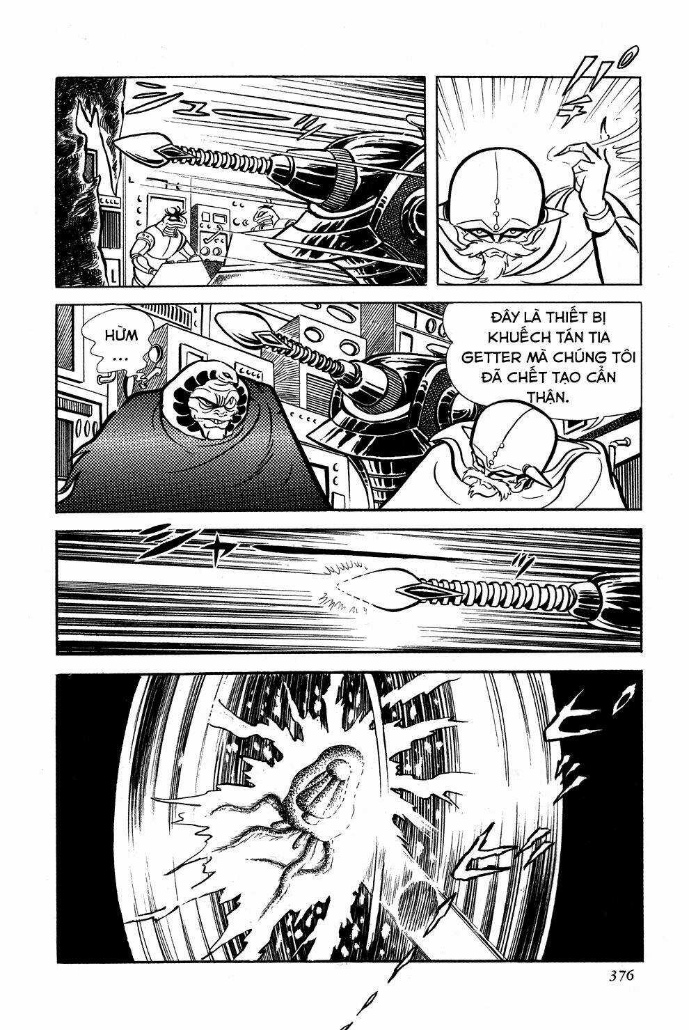 Getter Robo Chapter 7 trang 8