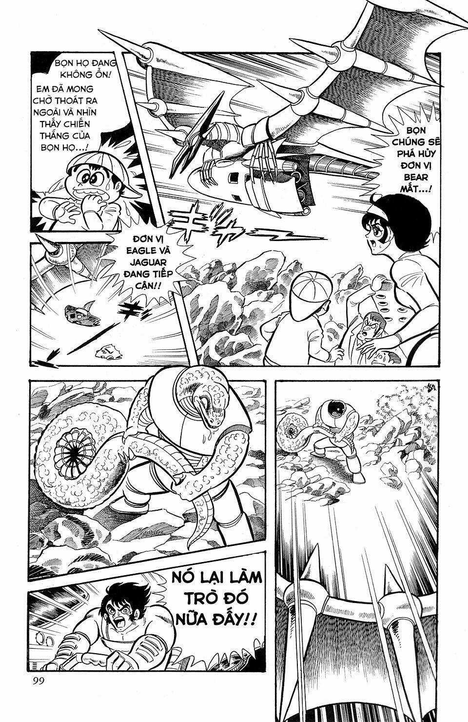 Getter Robo Chapter 8 trang 102