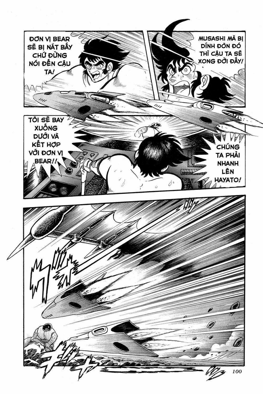 Getter Robo Chapter 8 trang 103